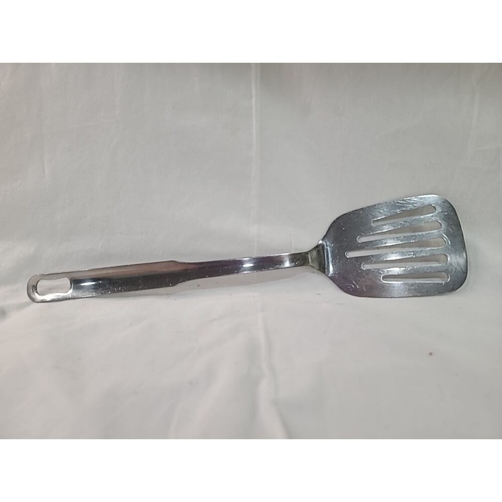 INOX Edelstahl Rost Frei 18/8 Stainless Slotted Spatula ~ 13.5"